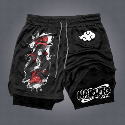 Unisex Casual Anime Streetwear Gym Shorts