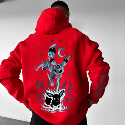 Unisex Anime Graphic Streetwear Vintage Hoodie