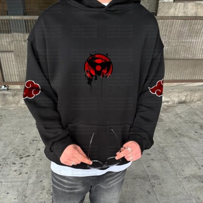 Unisex Graphic Streetwear Vintage Plush Hoodie