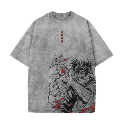 Unisex  "Jujutsu Kaisen" Anime Inspired Vintage T-Shirt