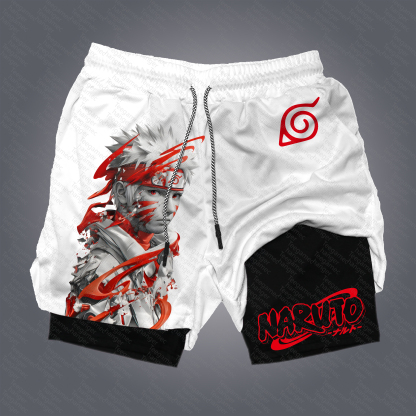 Unisex  “NARUTO” Casual Anime Streetwear Gym Shorts