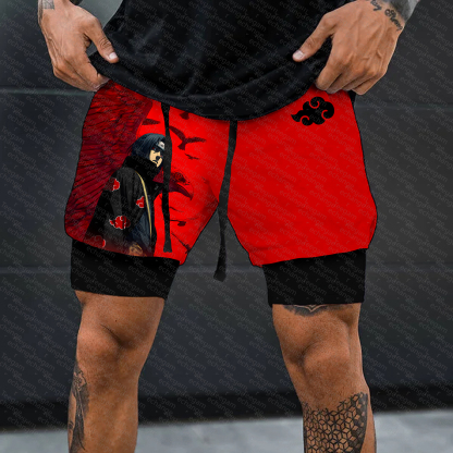 Unisex Casual Anime Streetwear Gym Shorts