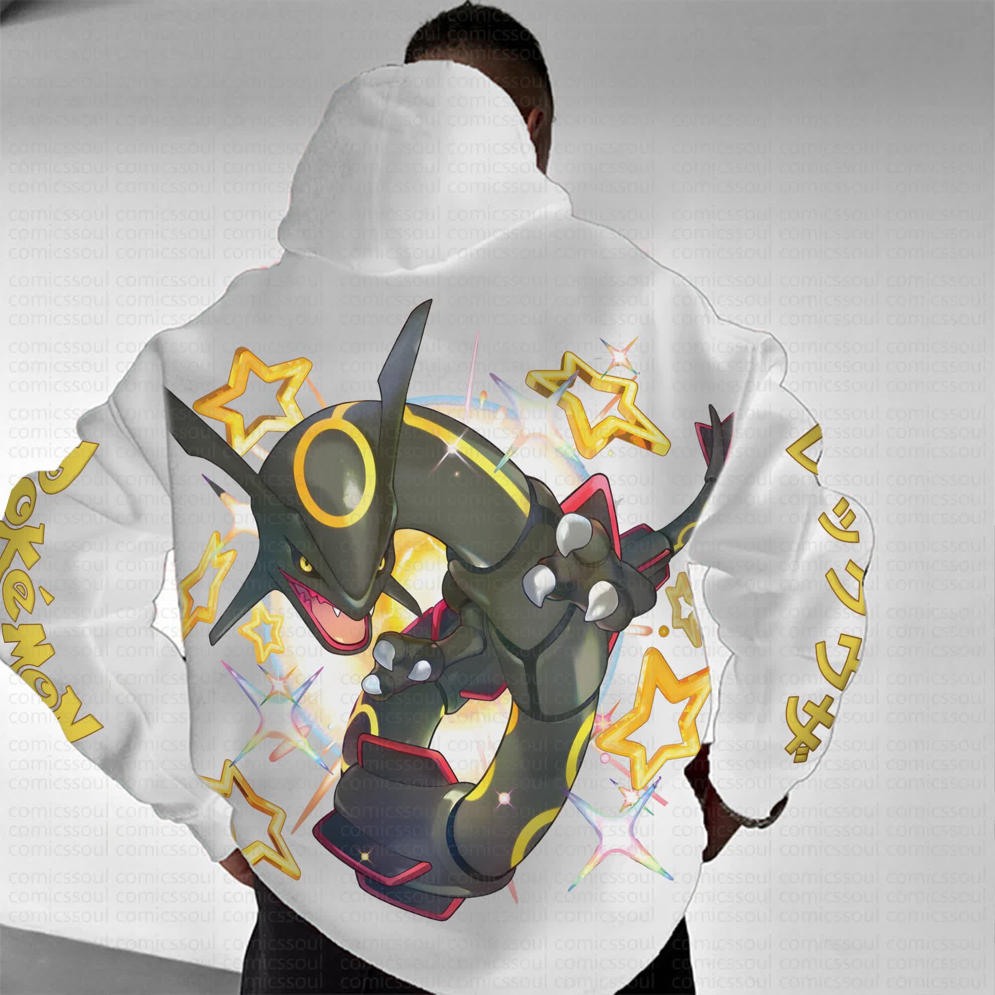 Unisex “Pokémon” Anime Graphic Streetwear Vintage Hoodie