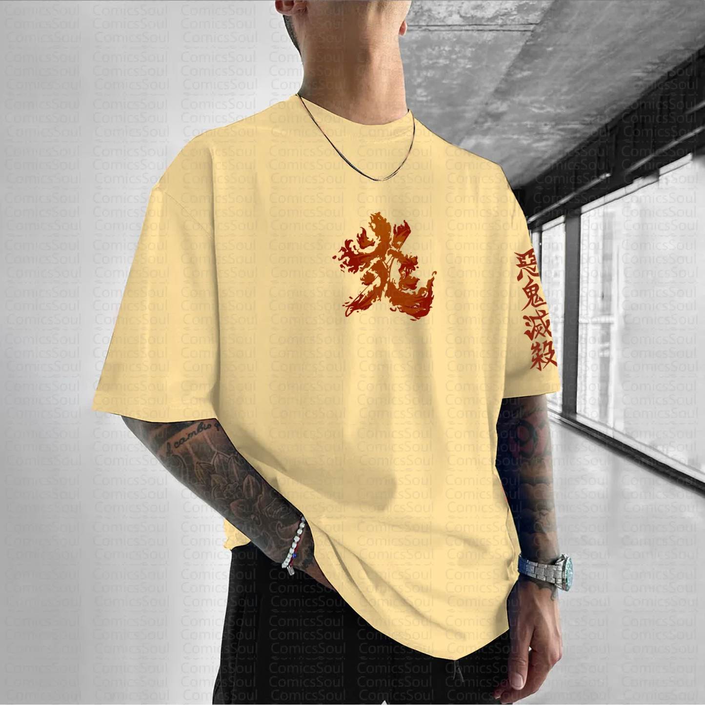 Unisex Anime Inspired Vintage T-Shirt丨Demon Slayer