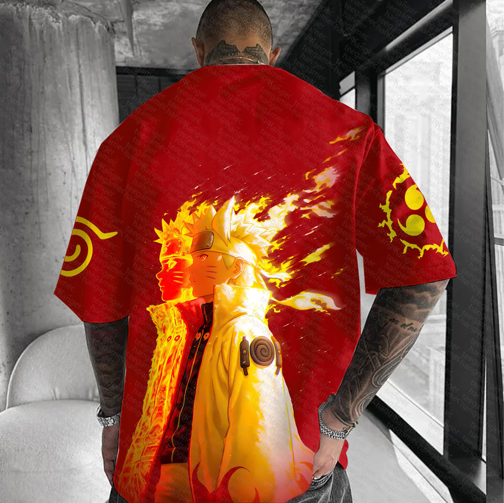 Unisex  "NARUTO" Anime Inspired Vintage T-Shirt