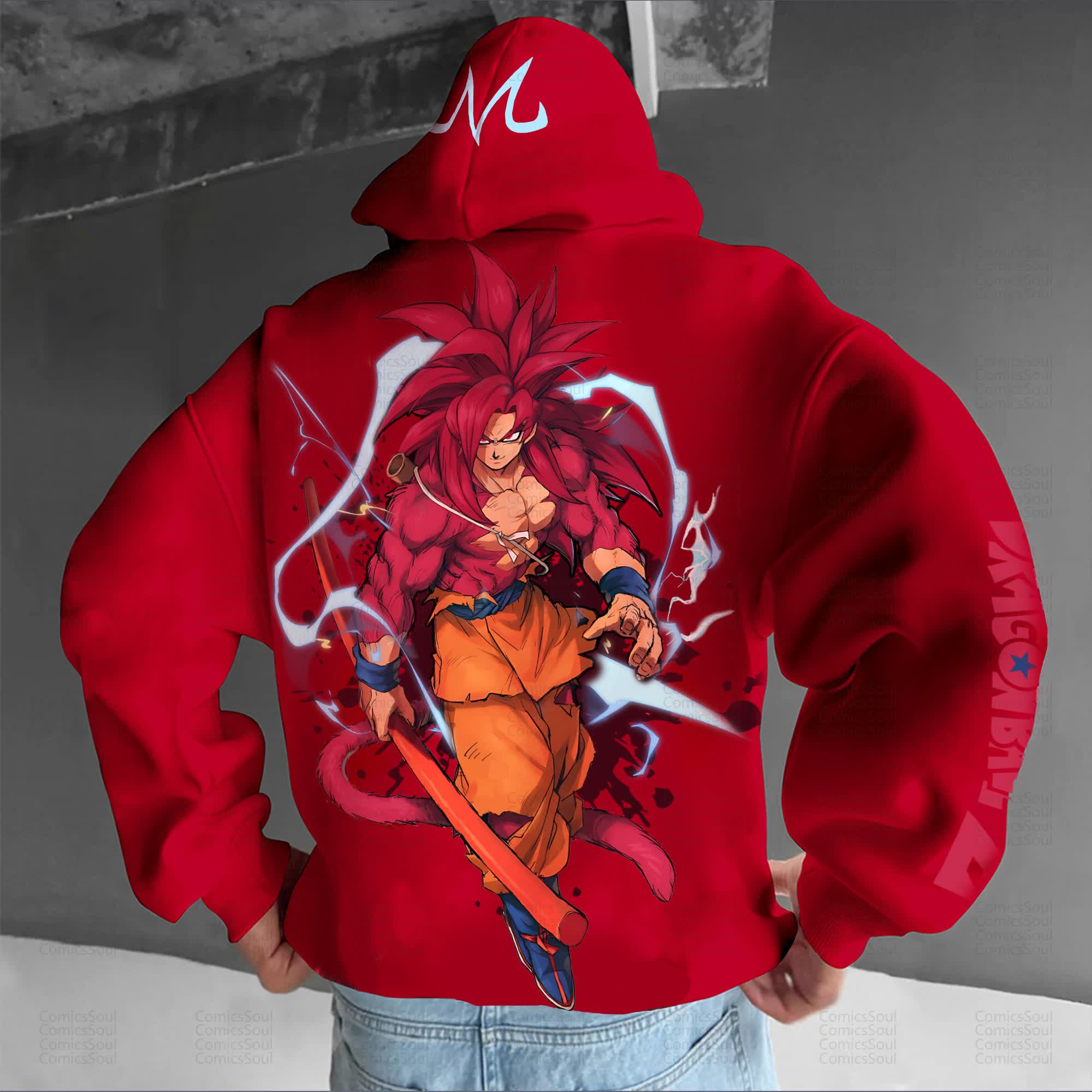 Unisex Anime Graphic Streetwear Vintage Hoodie丨Dragon Ball