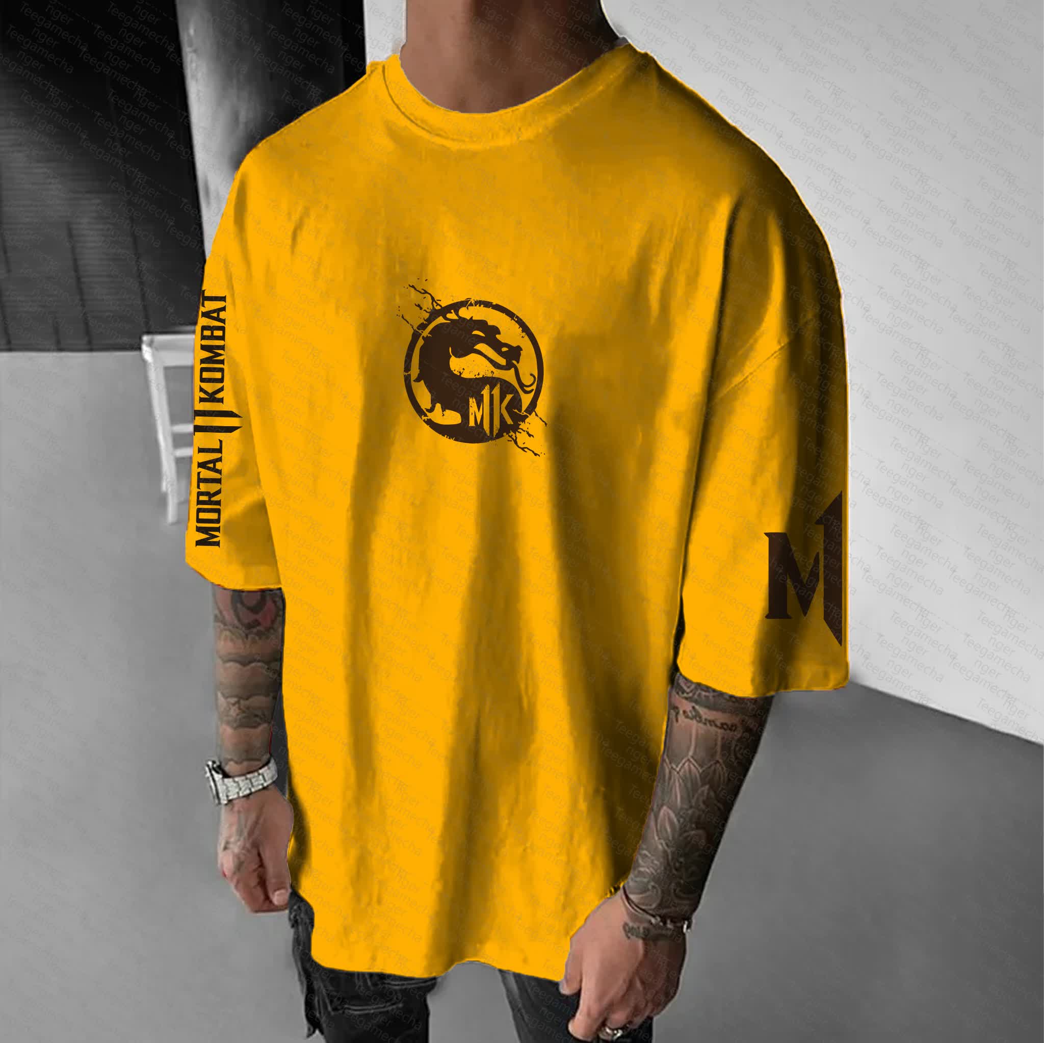 Unisex  "Mortal Kombat" Anime Inspired Vintage T-Shirt