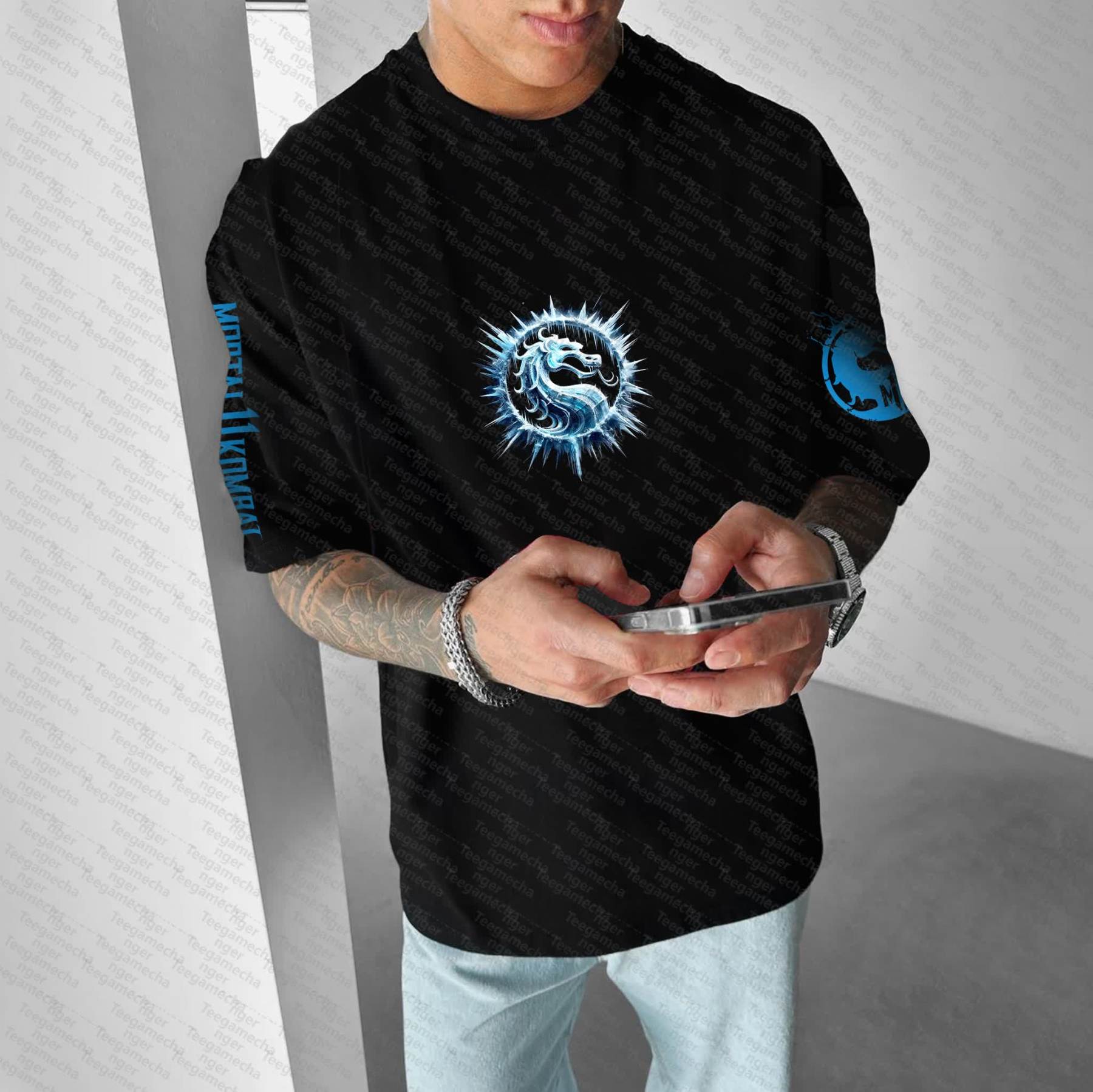 Unisex  "Mortal Kombat"  Inspired Vintage T-Shirt