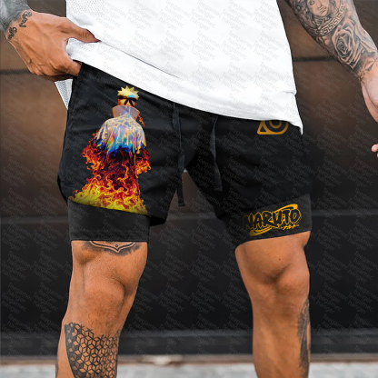 Unisex  “NARUTO” Casual Anime Streetwear Shorts