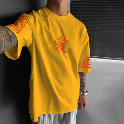 Unisex Anime Inspired Vintage T-Shirt