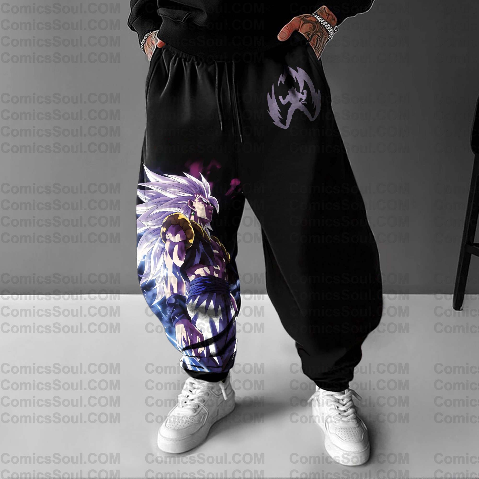 Unisex Anime Inspired Vintage Pants