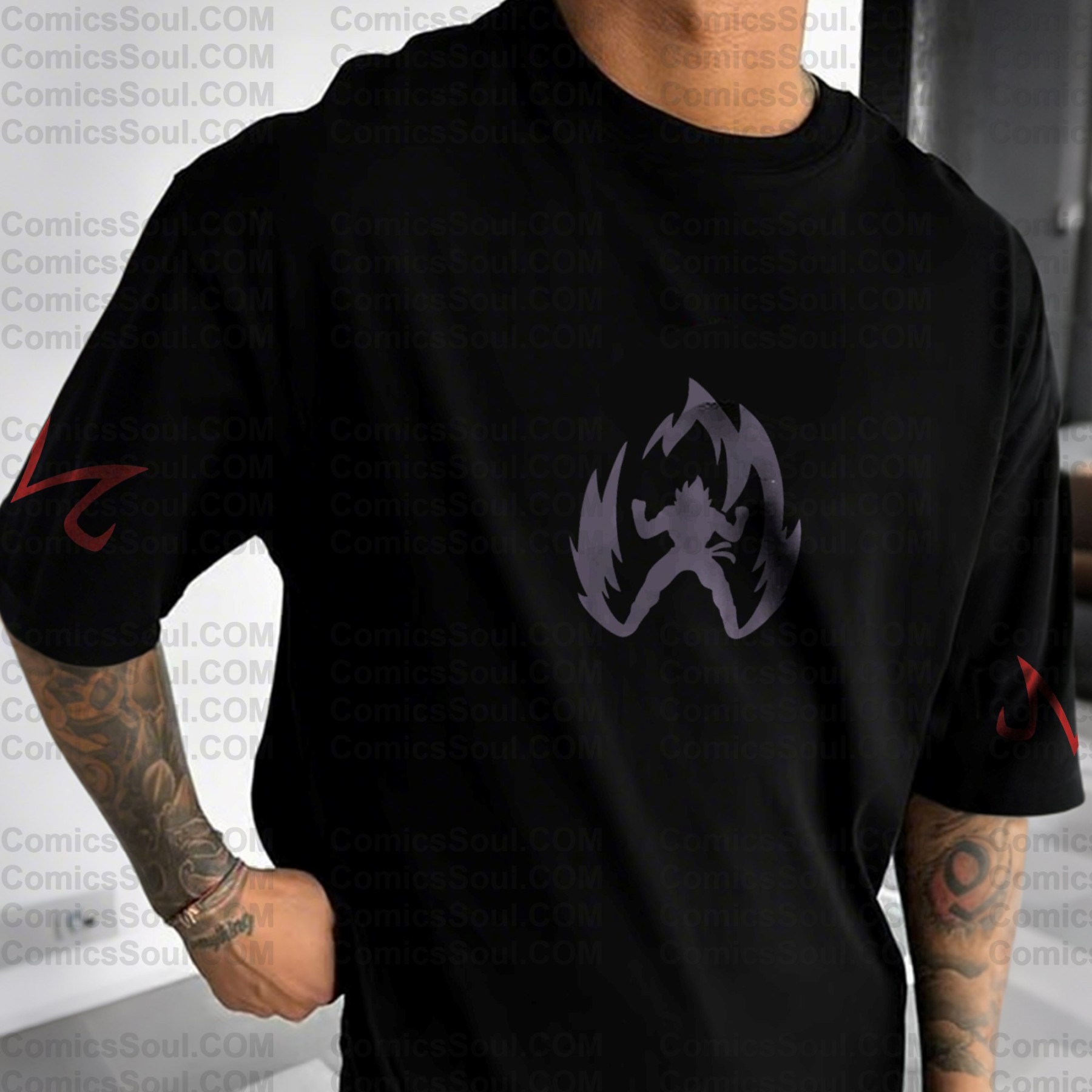 Unisex Anime Inspired Vintage T-Shirt