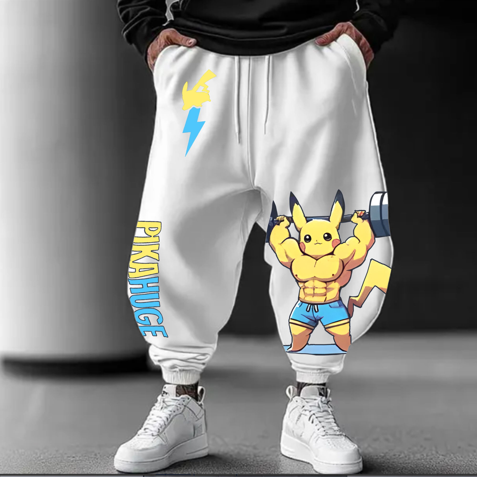 Unisex  “Pokémon” Casual Anime Streetwear Pants