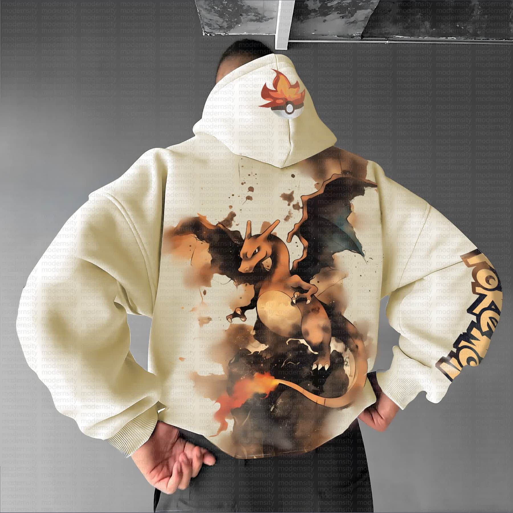 Unisex Oversized Anime Print Hoodie | One Piece