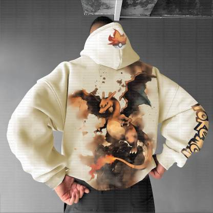 Unisex “Pokémon” Anime Graphic Streetwear Vintage Hoodie