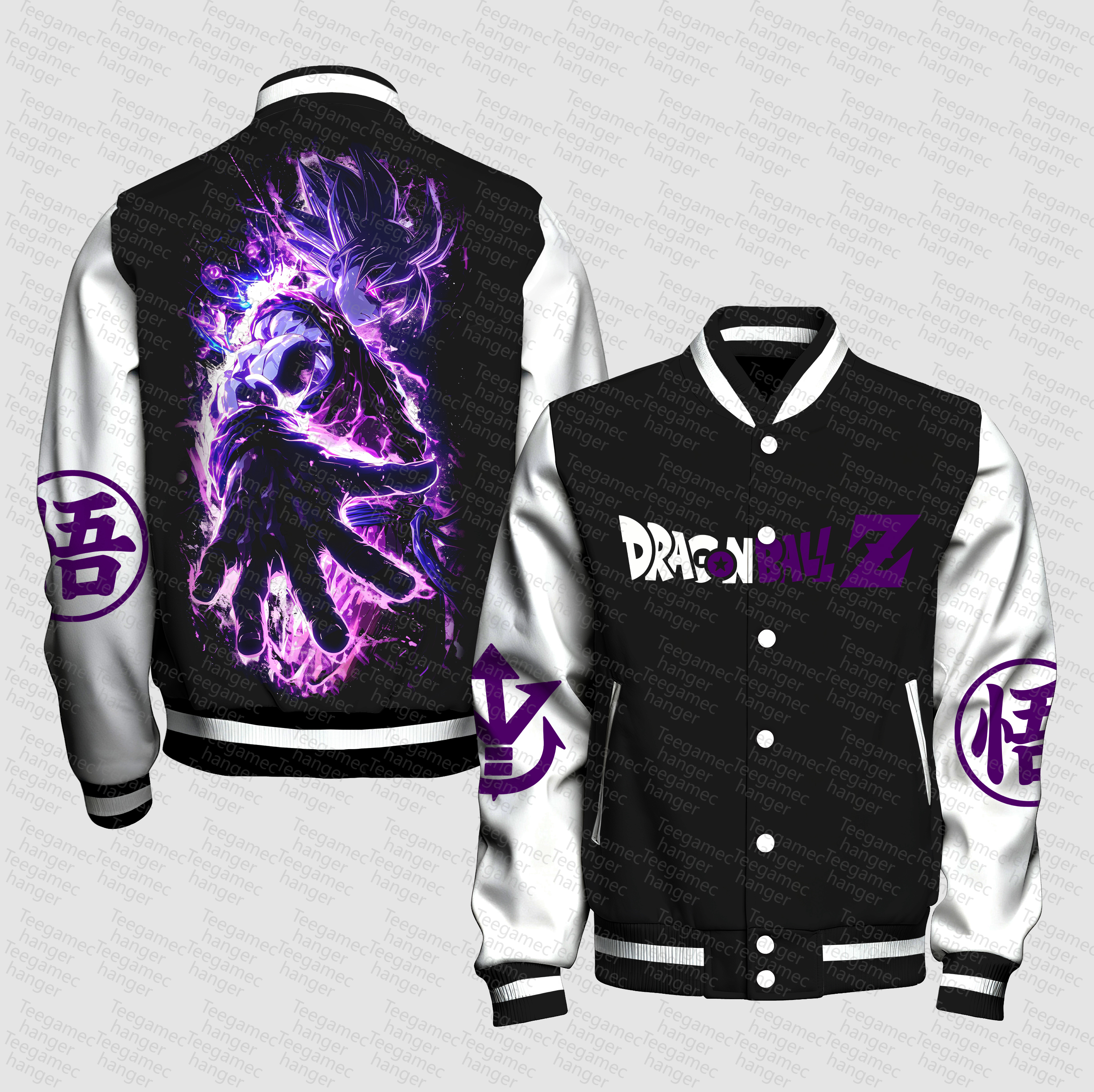 Unisex Vintage Anime Graphic Jacket