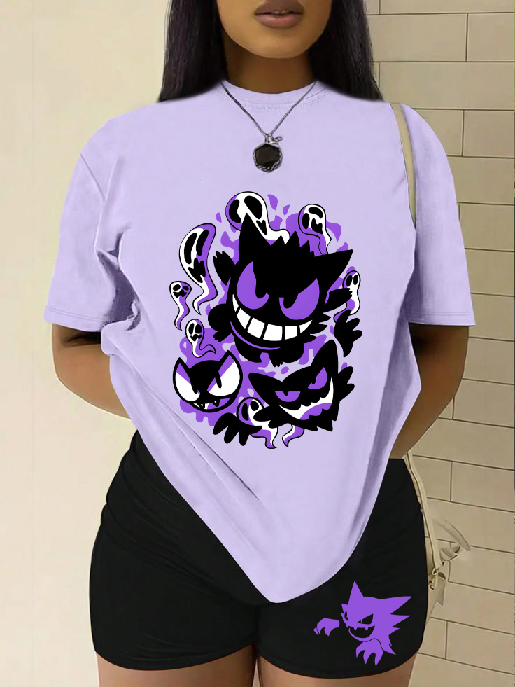 Unisex "Pokémon" Anime Inspired Vintage T-Shirt