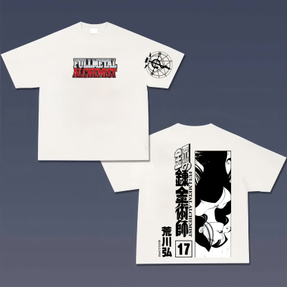 Unisex  "Fullmetal Alchemist" Anime Inspired Vintage T-Shirt