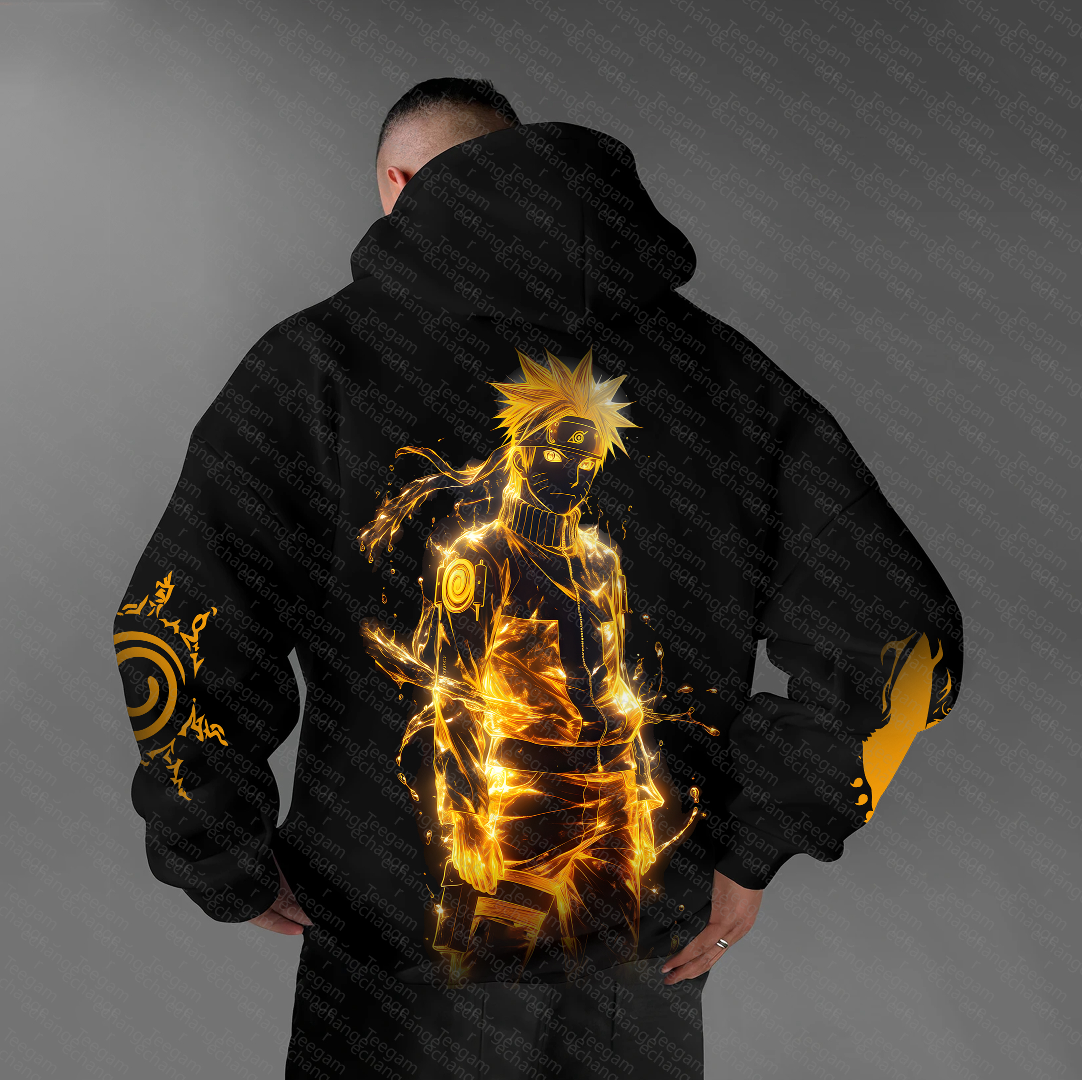 Unisex   Anime Graphic Streetwear Vintage Hoodie