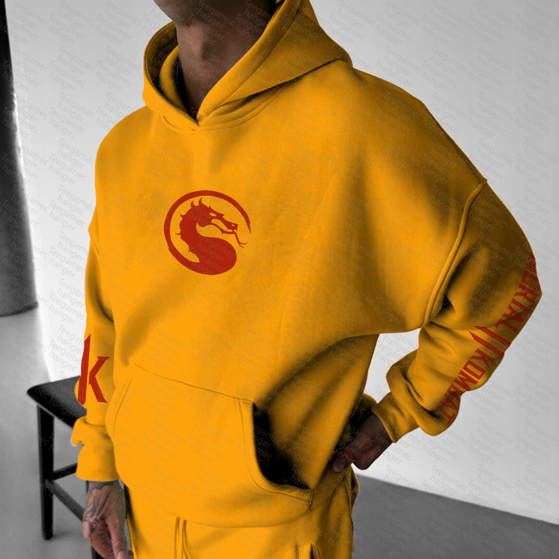 Unisex “Mortal Kombat”  Graphic Streetwear Vintage Hoodie