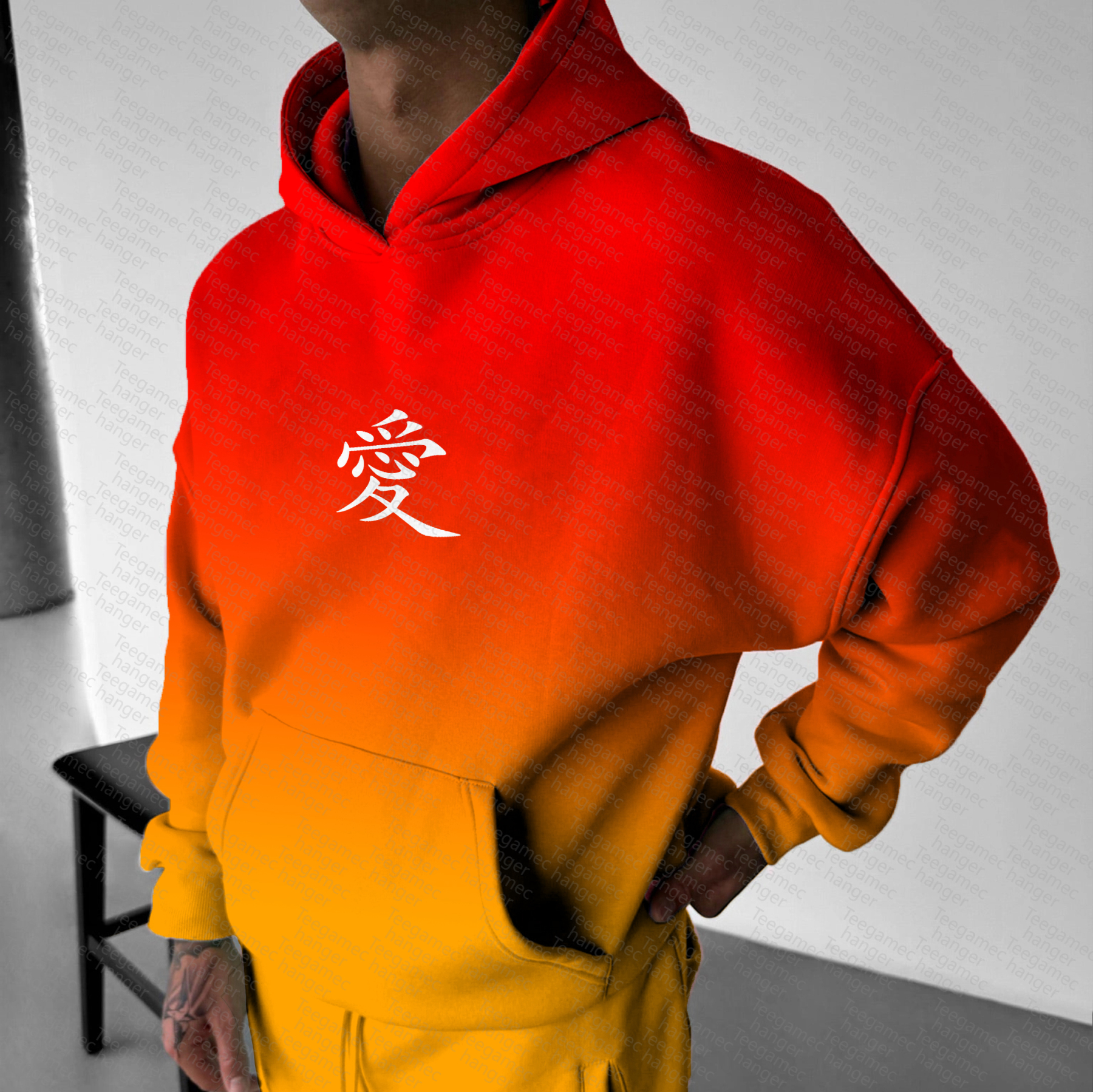 Unisex   Anime Graphic Streetwear Vintage Hoodie