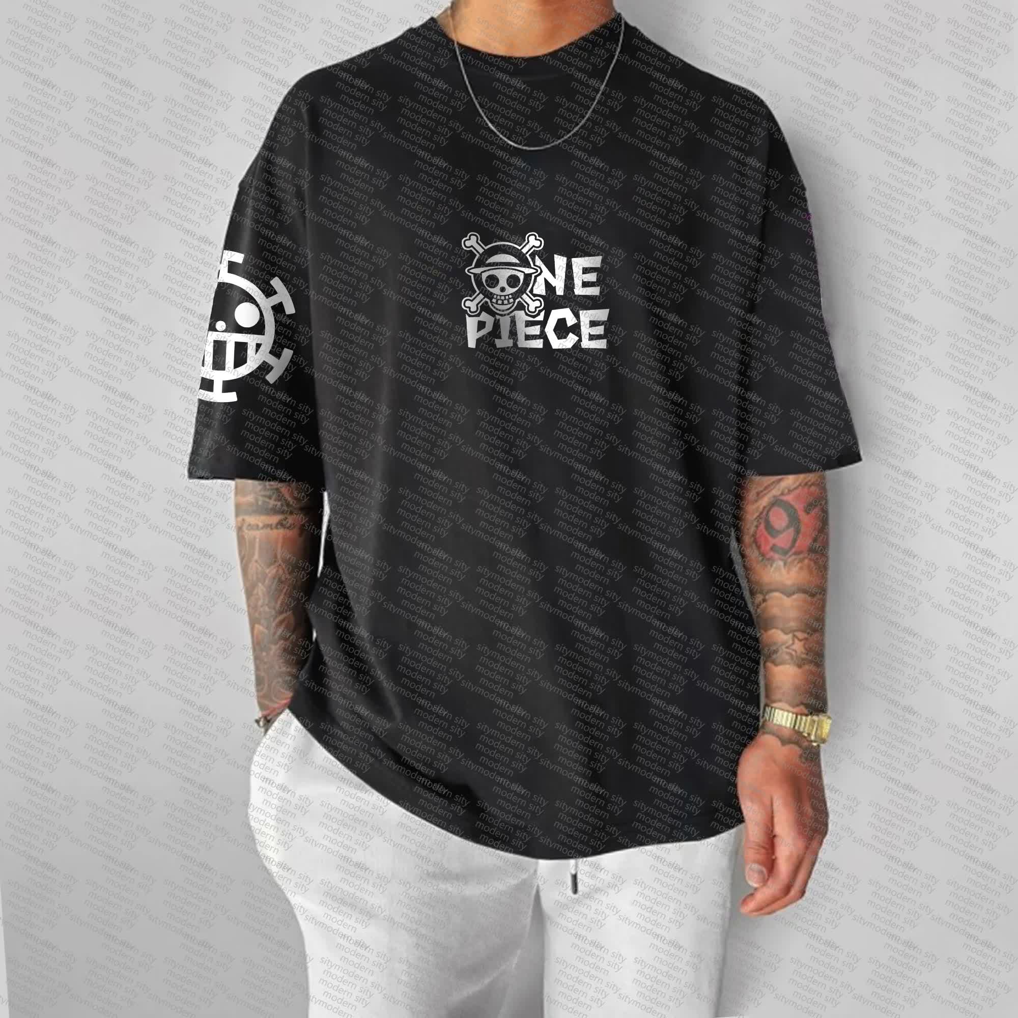 Unisex “One Piece” Anime Series Casual T-shirt