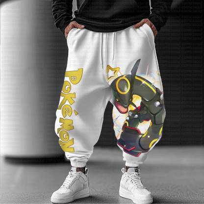 Unisex  “Pokémon” Casual Anime Streetwear Pants