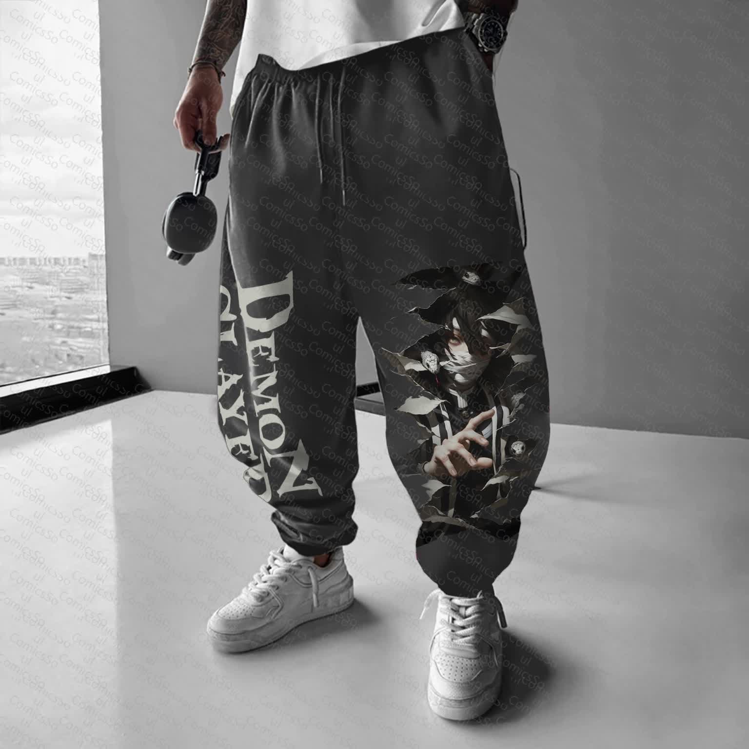 Unisex  “Demon Slayer” Casual Anime Streetwear Pants