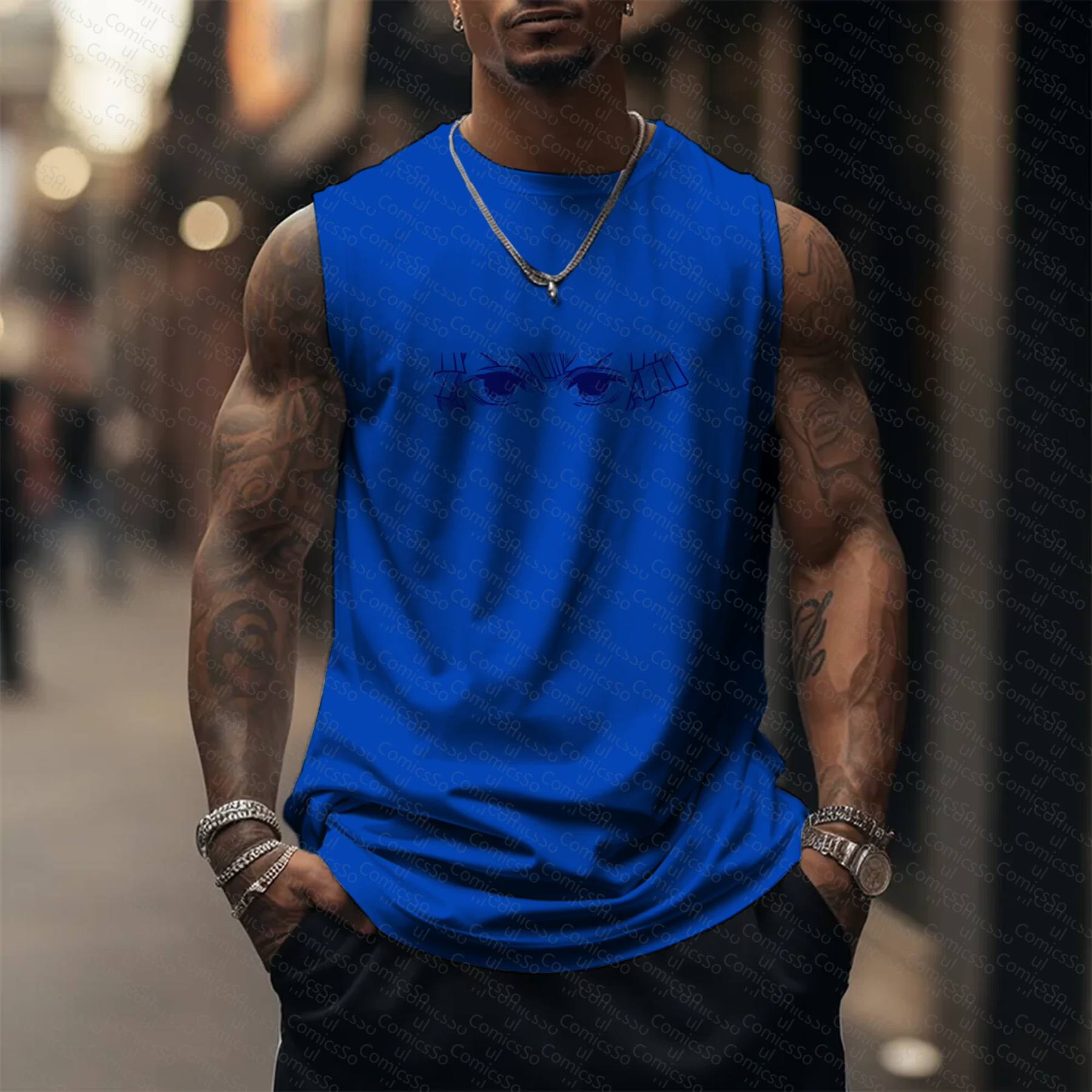 Unisex  “ Demon Slayer” Casual Anime  Tank Top