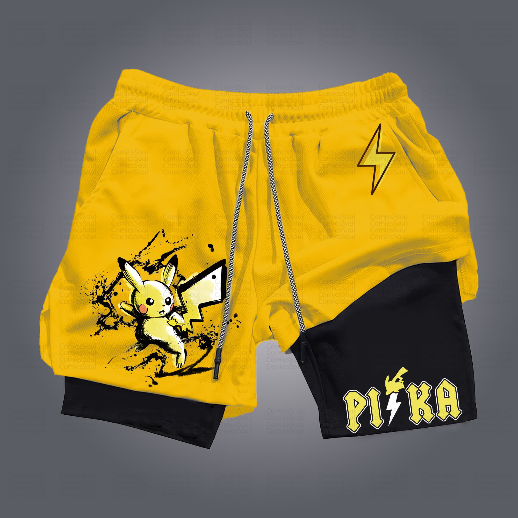 Unisex Casual Anime Streetwear Shorts 丨Pokémon
