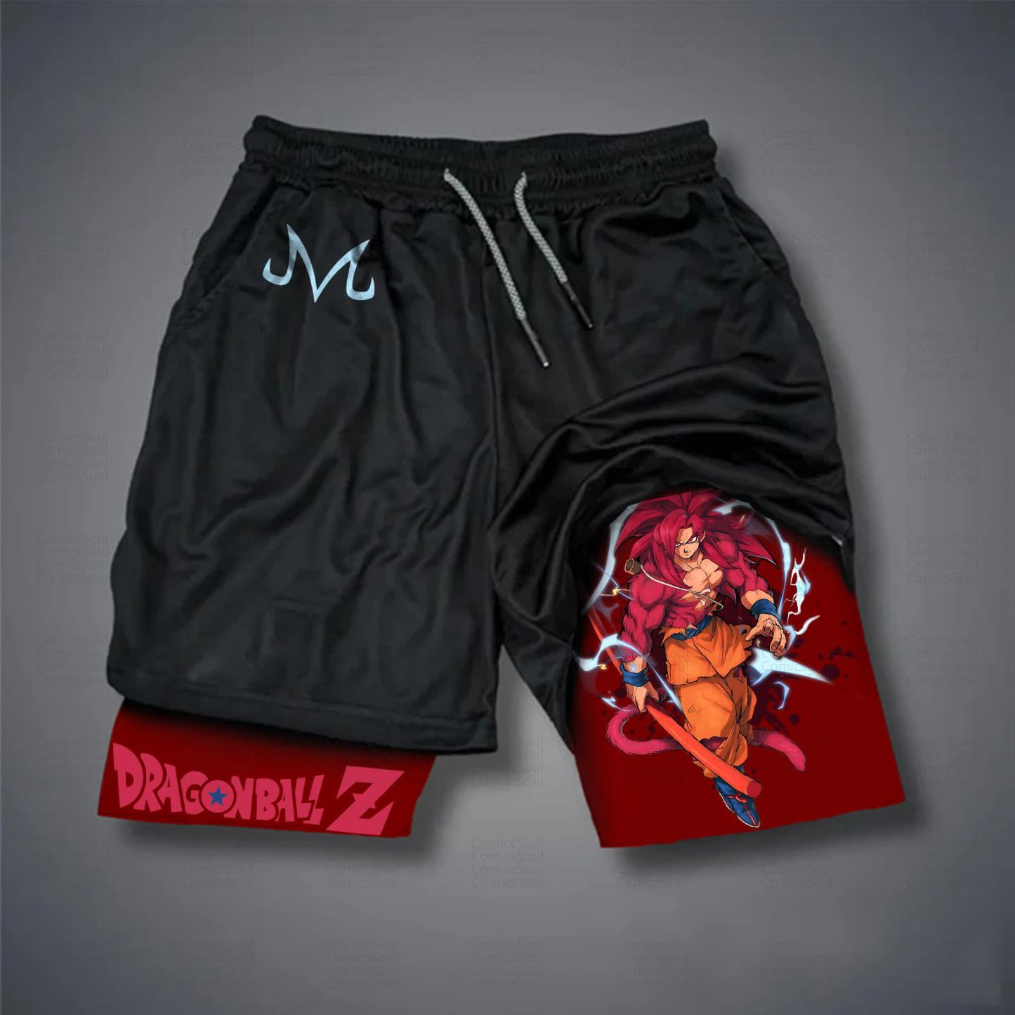 Unisex Casual Anime Streetwear Shorts 丨Demon Slayer X Pokémon