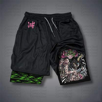 Unisex Casual Anime Streetwear Shorts 丨Demon Slayer