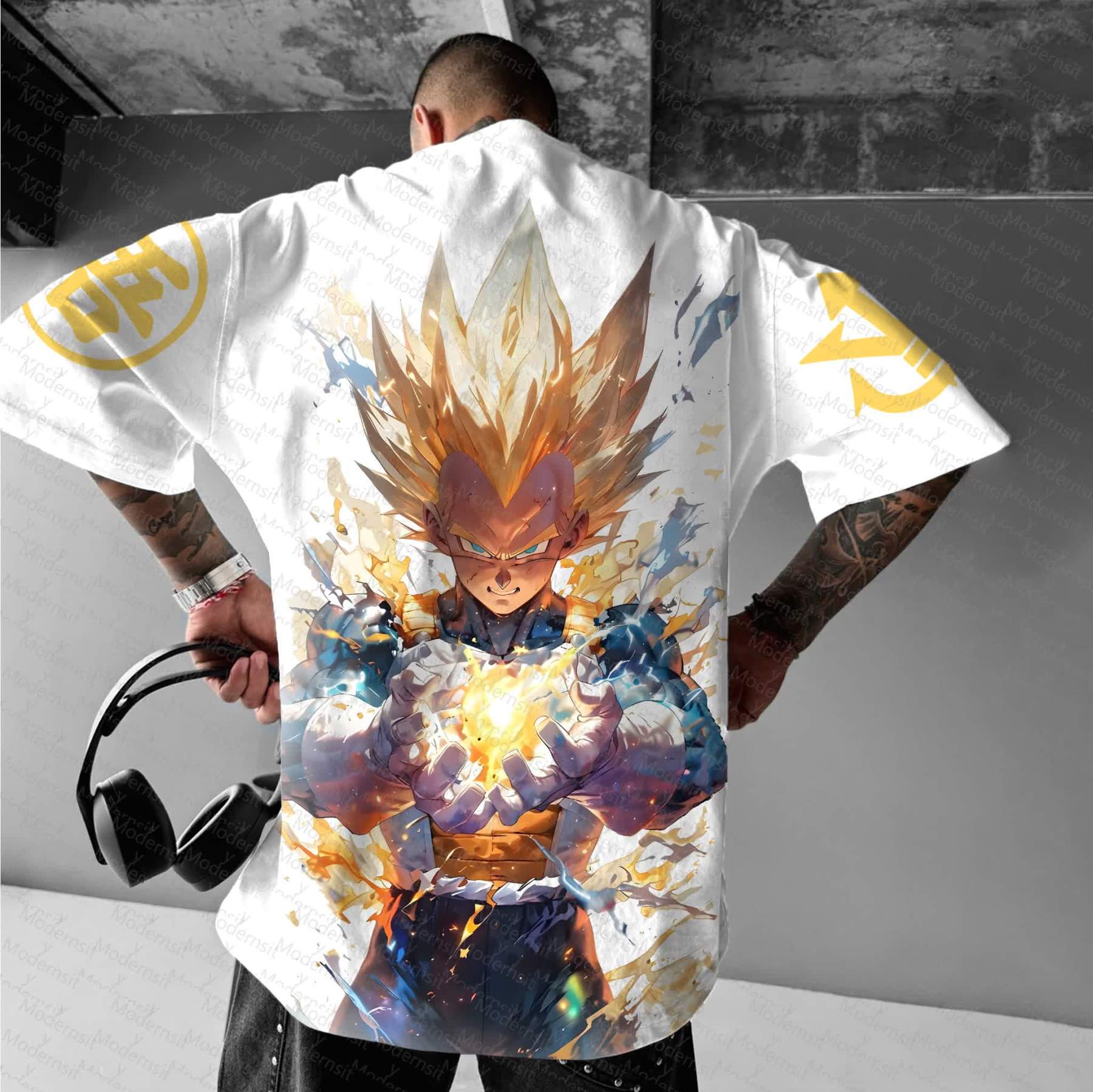 Unisex Anime Inspired Vintage T-Shirt