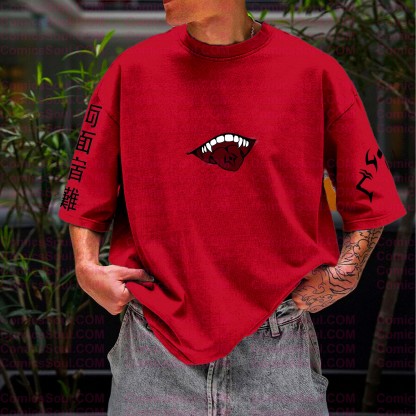 Unisex Anime Inspired Vintage T-Shirt