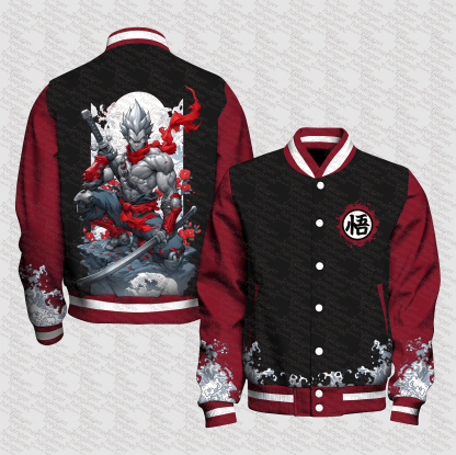 Unisex Vintage Anime Graphic Jacket