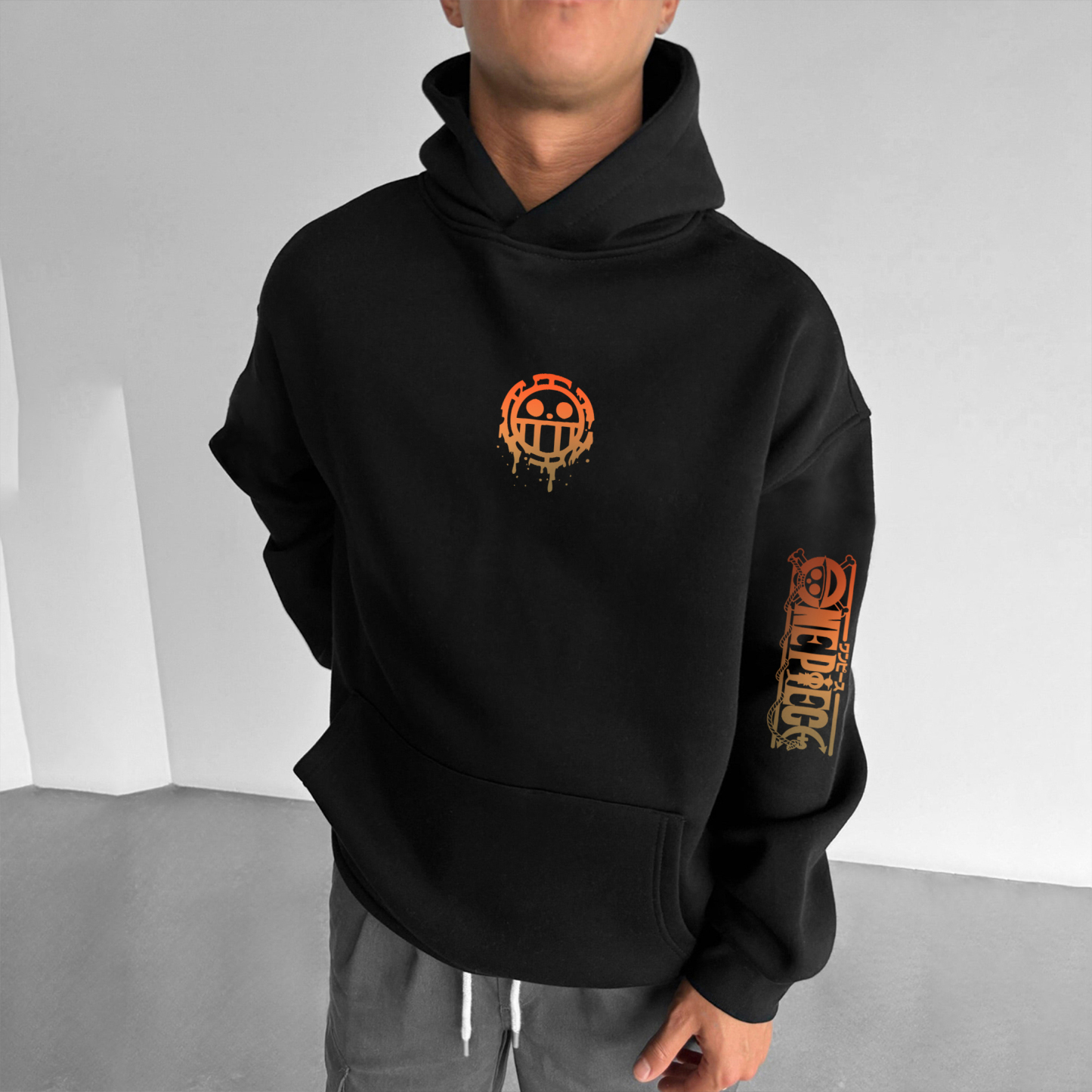 One Piece | Unisex Oversized Anime Print Hoodie