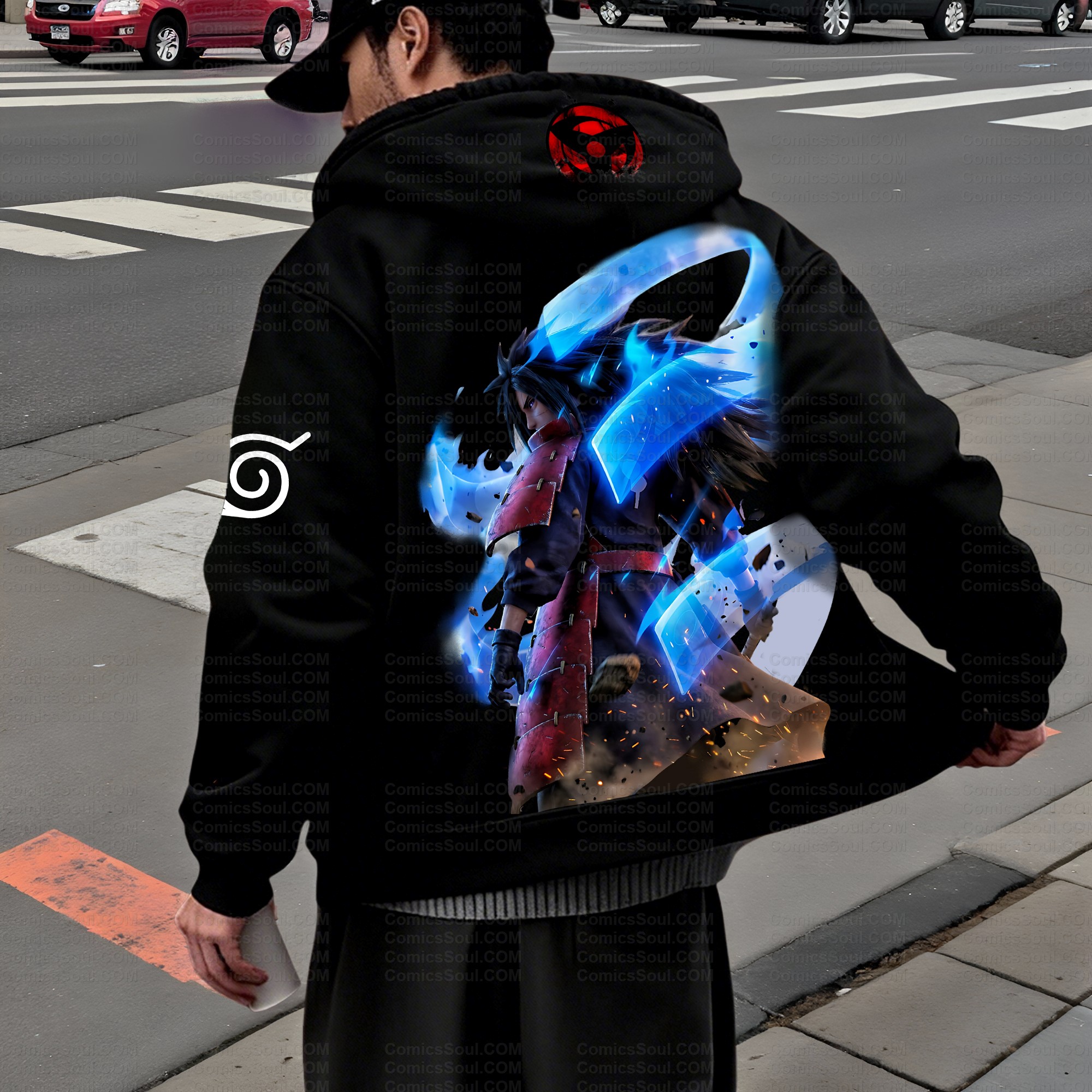 Unisex Graphic Streetwear Vintage Zipper Cardigan Plush Hoodid