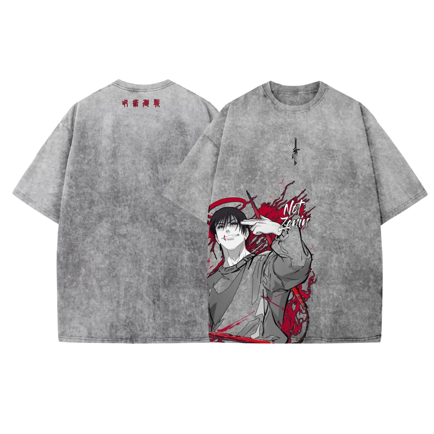 Unisex  "Jujutsu Kaisen" Anime Inspired Vintage T-Shirt