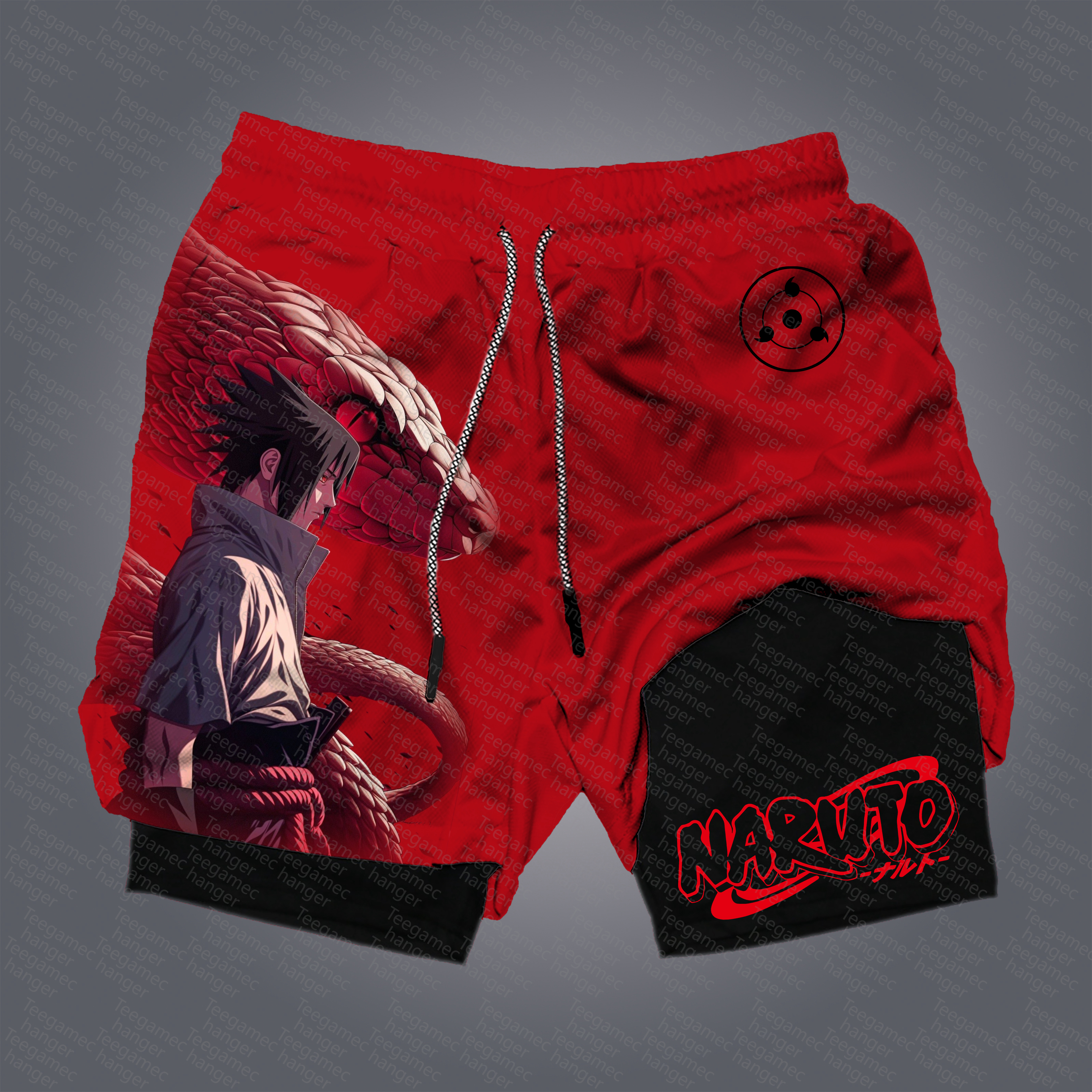 Unisex  “NARUTO” Casual Anime Streetwear Gym Shorts