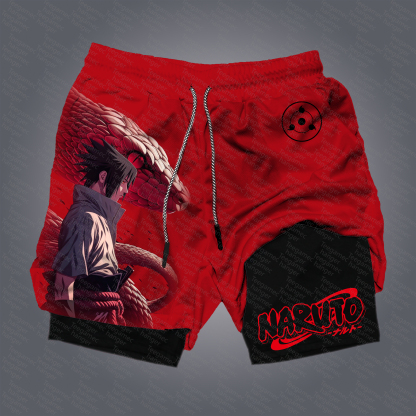 Unisex  “NARUTO” Casual Anime Streetwear Gym Shorts