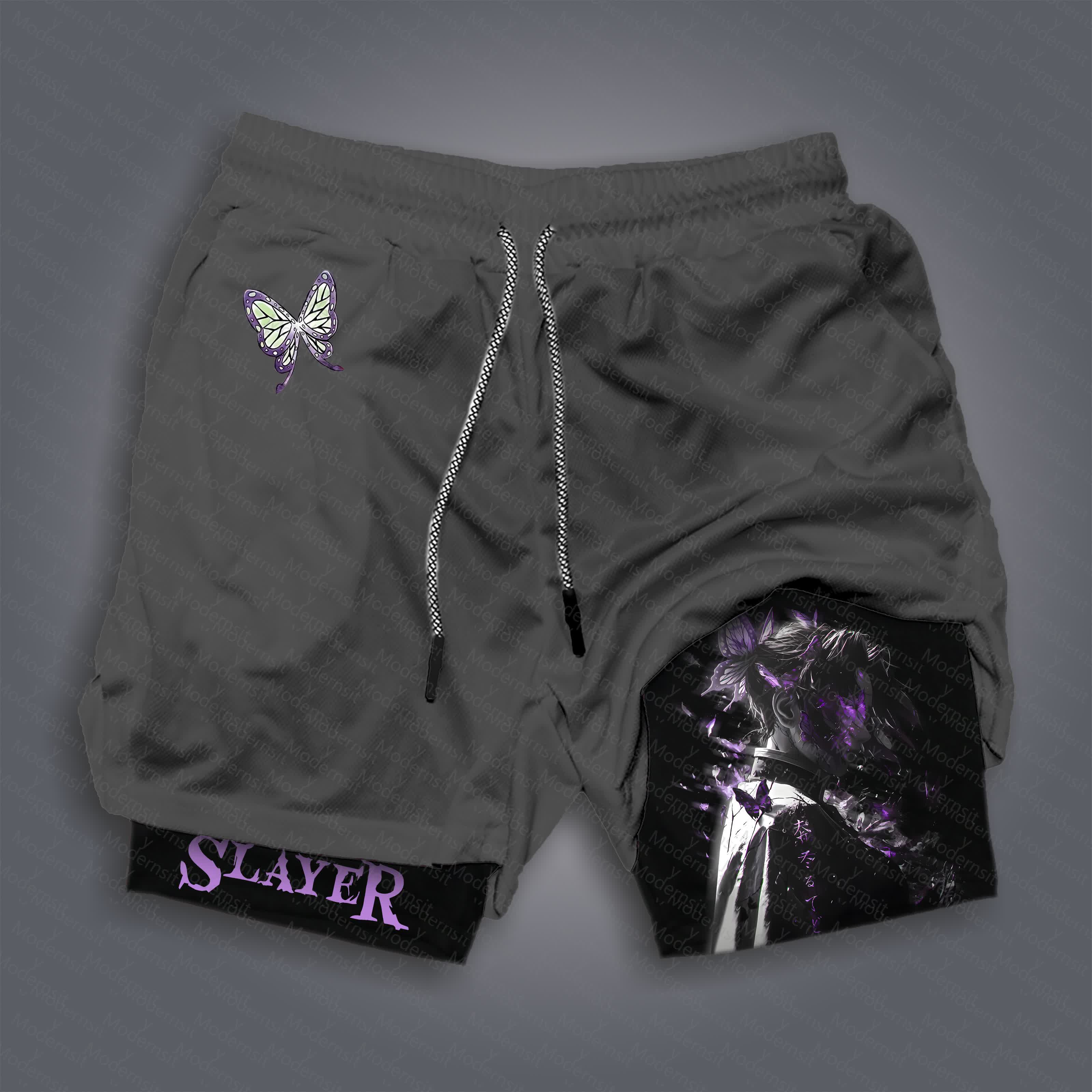 Unisex  “Demon Slayer” Casual Anime Streetwear Shorts