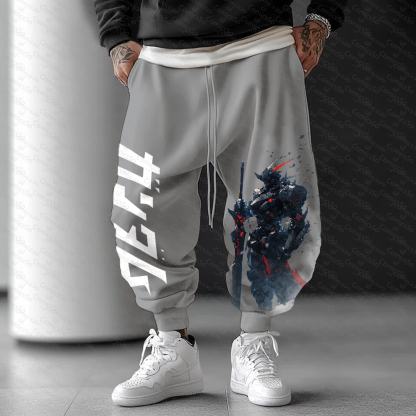 Unisex  “Gundam Series” Casual Anime Streetwear Pants
