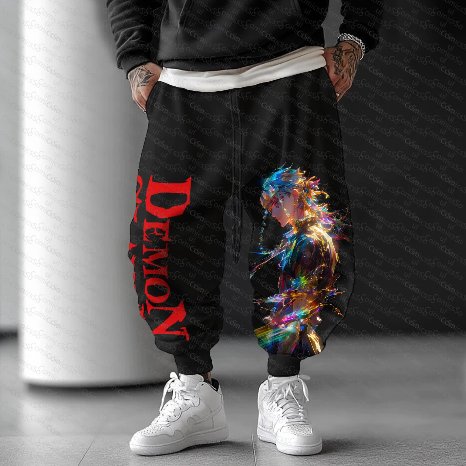 Unisex  “Demon Slayer” Casual Anime Streetwear Pants