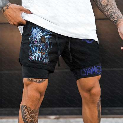 Unisex  “Digimon” Casual Anime Streetwear Shorts