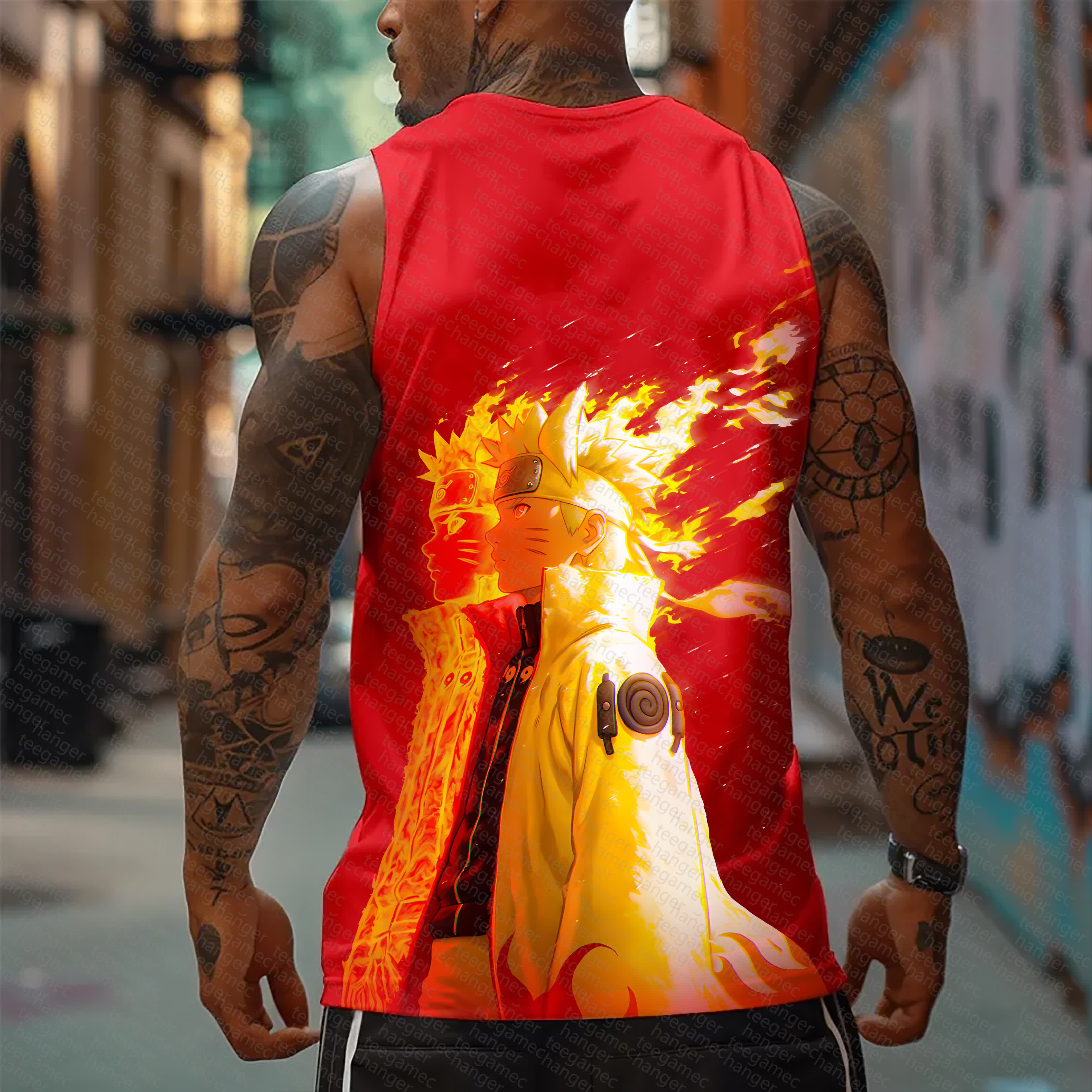 Unisex  “NARUTO” Casual Anime  Tank Top