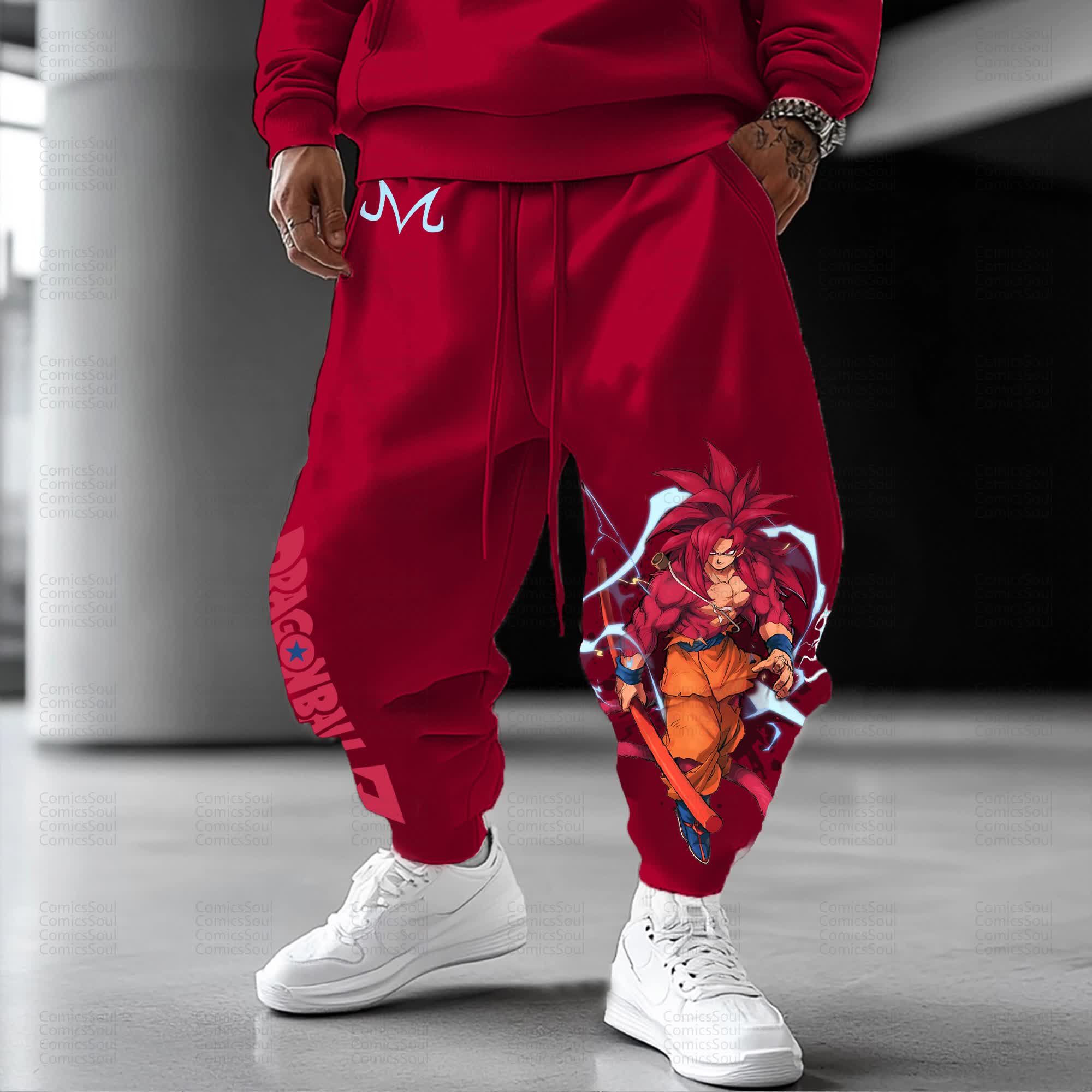 Unisex Anime Inspired Vintage Pants丨Dragon Ball