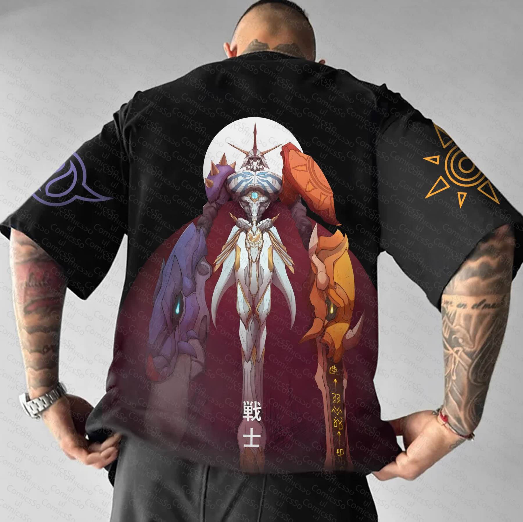 Unisex Anime Inspired Vintage T-Shirt