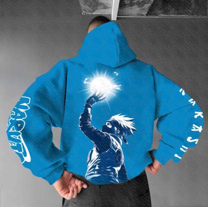 Unisex “NARUTO” Anime Graphic Streetwear Vintage Hoodie