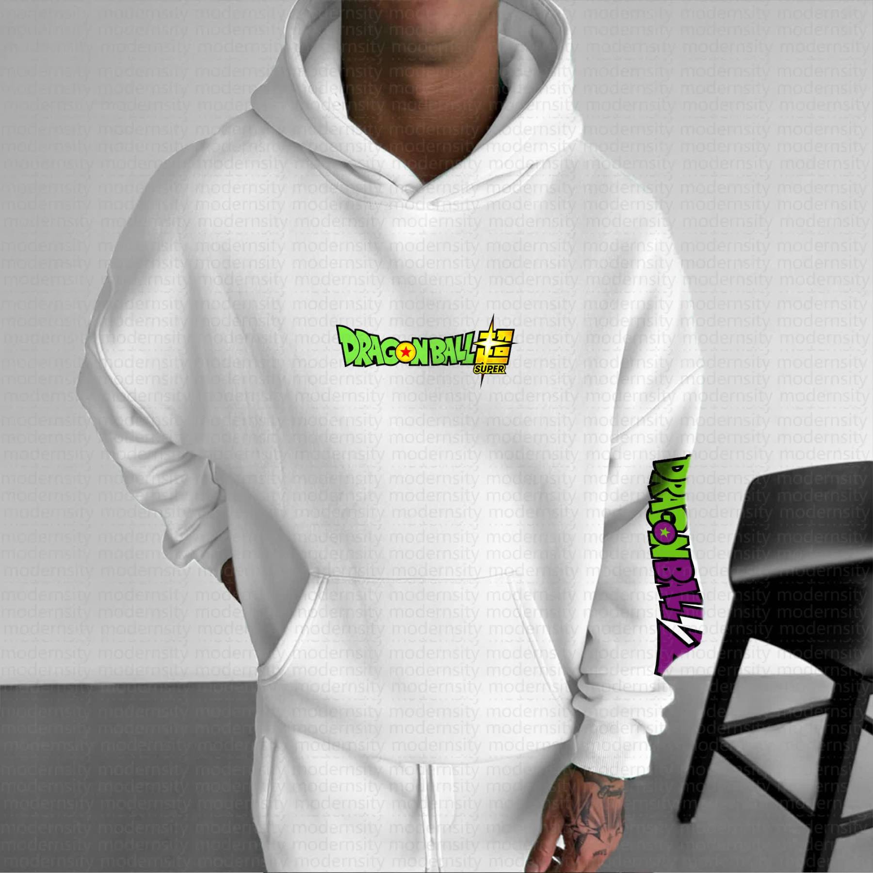 Unisex “Dragonball” Anime Graphic Streetwear Vintage Hoodie