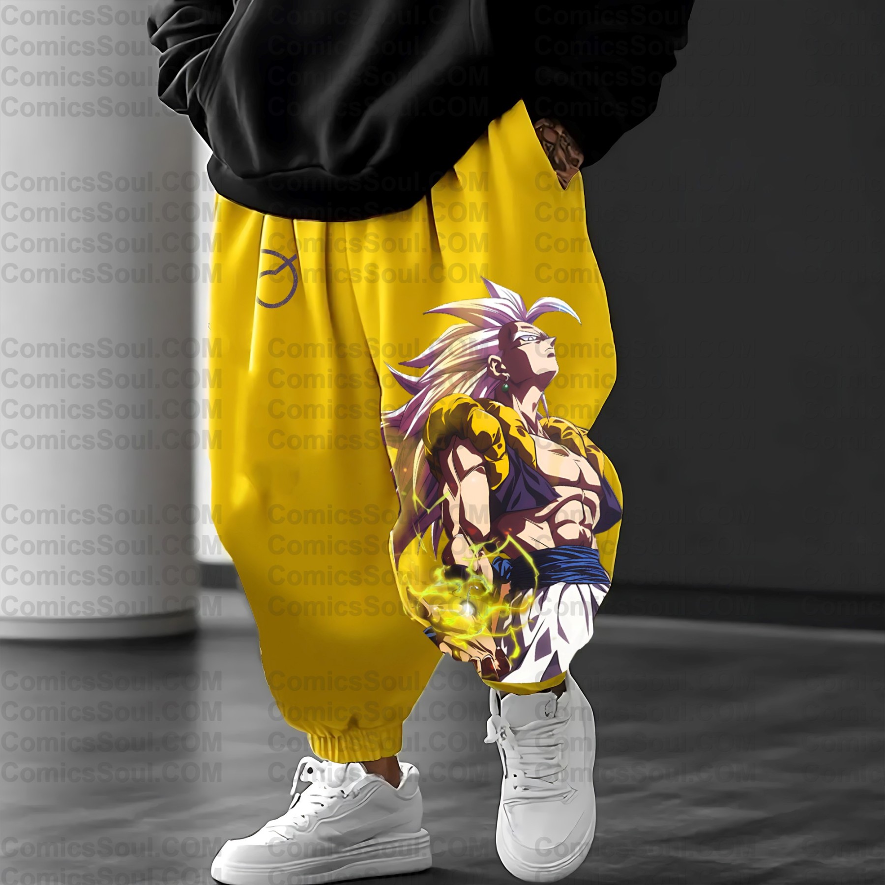 Unisex Anime Inspired Vintage Pants丨Demon Slayer X Pokémon